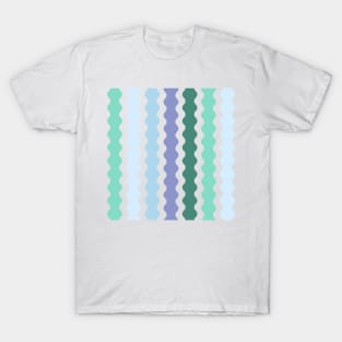 Seamless pattern with waves T-Shirt